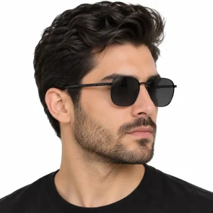 عینک آفتابی مردانه lnino کد J884